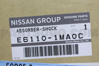 E61101MA0C ABSORBER KIT-SHOCK,FRONT