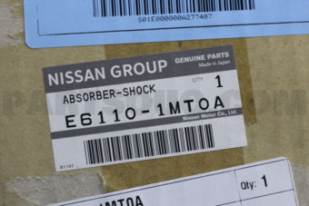 E61101MT0A ABSORBER KIT-SHOCK,FRONT