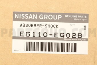 E6110EG02B ABSORBER KIT-SHOCK FRONT
