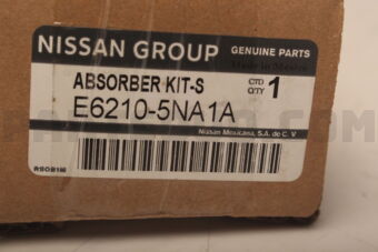 E62105NA1A Nissan SHOCK ABSORBER KIT-REAR