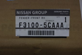 F31005CAAA FENDER FRONT RH