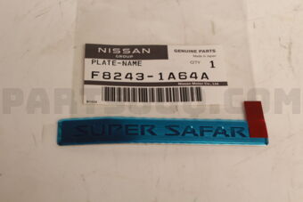 F82431A64A PLATE-NAME