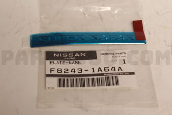 F82431A64A PLATE-NAME