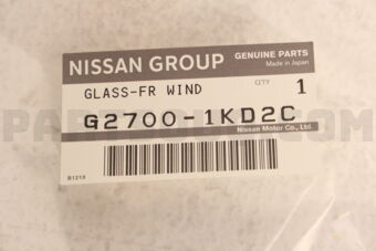 G27001KD2C GLASS FR WIND