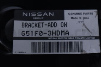 G51F03HDMA BRACKET-ADD ON FRAME,RH