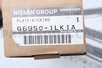 G69501LK1A Nissan KICKING PLATE