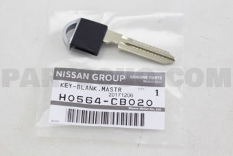 H0564CB020 BLANK  KEY