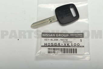 H0564VK100 KEY-BLANK,MASTER