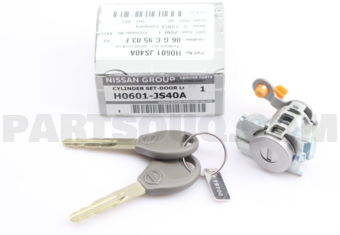 H0601JS40A CYLINDER SET-DOOR LOCK,LH