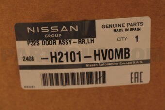 H2101HV0MB DOOR REAR LH