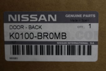 K0100BR0MB DOOR ASSY-BACK