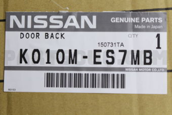 K010MES7MB DOOR ASSY-BACK