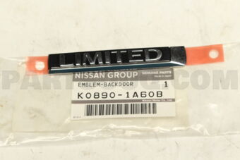 K08901A60B EMBLEM-BACKDOOR