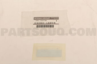 K90601A60A LABEL-CAUTION