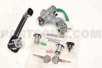 K9810WJ602 KEY SET-CYLINDER LOCK