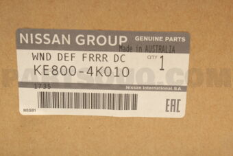 KE8004K010 WND DEF FRRR DC