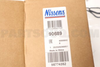 90689 HEAT EXCHANGER/E81/E90/E66/X5