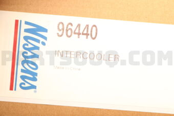 96440 INTERCOOLER/CHARGER-BMW-X3/X4