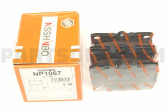 NP1067 BRAKE PAD REAR