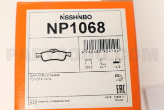 NP1068 BRAKE PAD