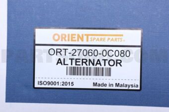 ORT270600C080 ALTERNATOR