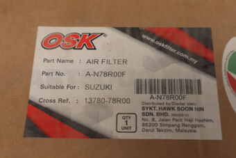 1378078R00O AIR FILTER