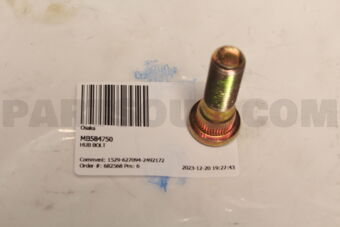 MB584750 HUB BOLT