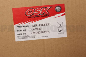 MD620076O AIR FILTER