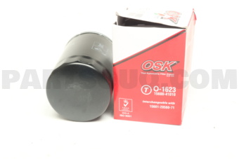 O1623 OIL FILTER, L/CR