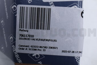 706117010 SOLENOID VALVE/E60/E90/F01/X5