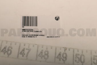 4881512220 STABILIZER SHAFT RUBBER (FR)