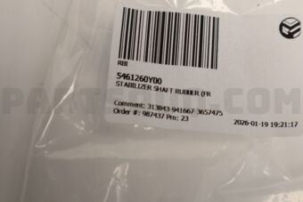 5461260Y00 STABILIZER SHAFT RUBBER (FR)