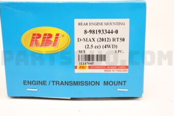 I1147045 ENG. MOUNTING RR D-MAX (2012) A/T