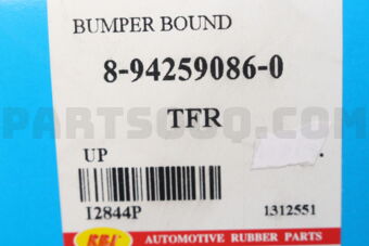 I2844P BUSH BUMPER BOUND  TFR UP