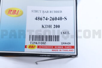 T23KD20Z BUSH. KIT STRUT RUBBER KDH 200 (SET)