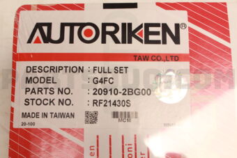 209102BG00 ENGINE GASKET/F G4FC ACCENT