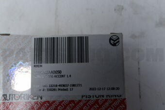 2304003AA0050 RING SET 050 ACCENT 1.4