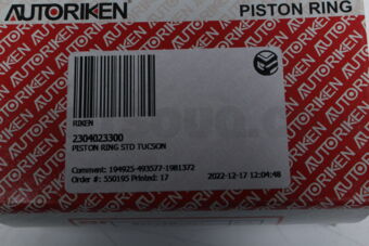 2304023300 PISTON RING STD TUCSON