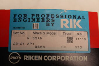 23121STD RIKEN PISTON RING