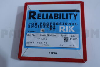 28044STD RING PISTON SET STD 1KR-FE