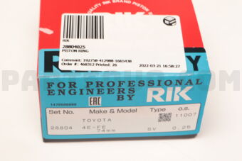 28804025 RIKEN PISTON RING