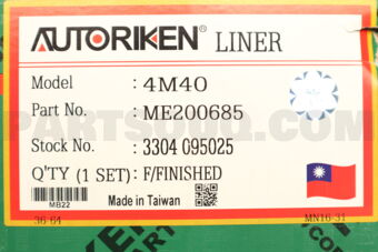 ME200685 CYLINDER LINER 4M40 FF W/OF