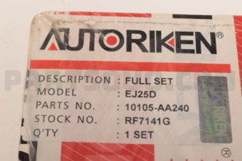 RF7141G FULL GASKET  EJ 25D