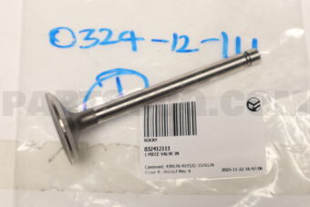 032412111 1 PIECE VALVE IN
