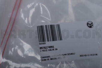 8970274991 1 PIECE VALVE IN