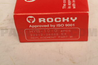 HYB100 ENGINE VALVE-EX #4PCS