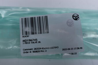 MD196745 1 PIECE VALVE IN