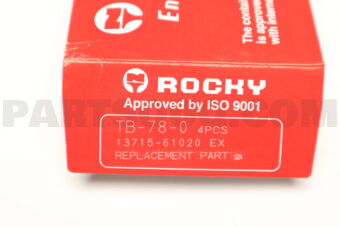 TB780 ENGINE VALVE-EX 4 PCS