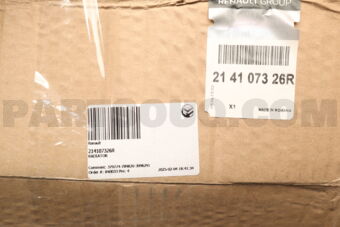 214107326R RADIATOR