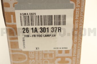 261A30137R FIN-FR FOG LAMP,LH